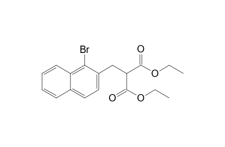 Diethyl 2-((1-Bromonaphthalen-2-yl)methyl)malonate