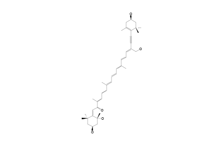 (3-R,3'-R,5-S)-3,3',5,19'-TETRAHYDROXY-7',8'-DIDEHYDRO-GAMMA,EPSILON-CAROTENE-8-ONE