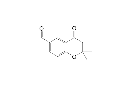 3,4-DIHYDRO-2,2-DIMETHYL-2H-1-BENZOPYRAN-4-ONE-6-CARBOXALDEHYDE