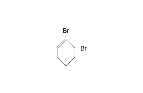 4,5-Dibromo-tricyclo(4.1.0/2,7/)heptene-3