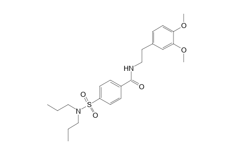 N-(3,4-dimethoxyphenethyl)-p-(dipropylsulfamoyl)benzamide