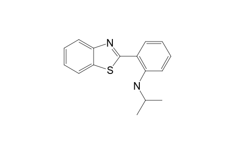 2-(BENZO-[D]-THIAZOLE-2'-YL)-N-ISOPROPYLANILINE