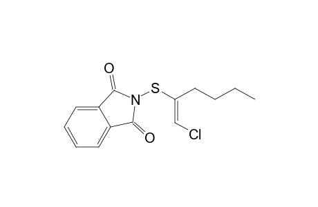 (1-butyl-2-chloro)-vinyl-phthalimidosulphenamide