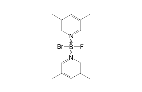 BIS-(3,5-DIMETHYLPYRIDINE)-BROMOFLUOROBORON-CATION