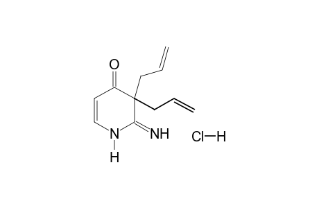 3,3-diallyl-2,3-dihydro-2-imino-4(1H)-pyridone, hydrochloride