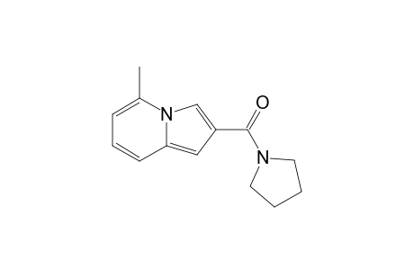 5-METHYL-2-(PYRROLIDIN-1-YL)-INDOLIZINE