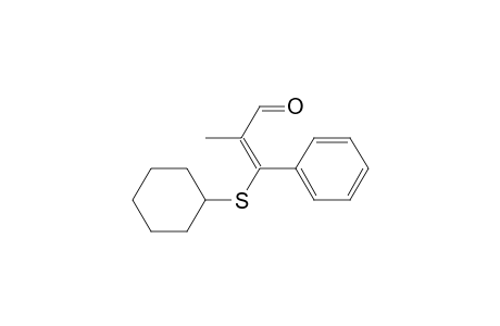 3-(CYCLOHEXYLTHIO)-2-METHYL-3-PHENYL-2-PROPENAL