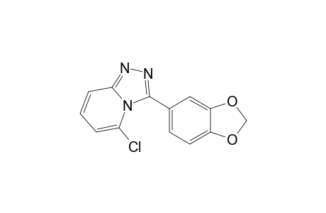 3-Benzo[1,3]dioxol-5-yl-5-chloro-[1,2,4]triazolo[4,3-a]pyridine