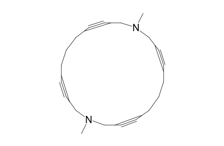 1,11-dimethyl-1,11-diazacyclohexacosa-3,8,13,18-tetrayne