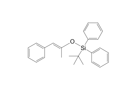 (E)-2-tert-Butyldiphenylsilyloxy-1-phenylprop-1-ene