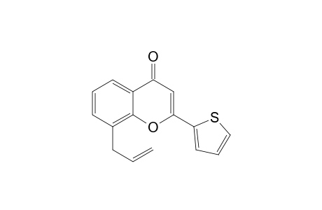 2-(2'-Thienyl)-8-allylbenzopyran-4-oneone