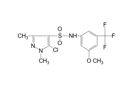 5-CHLORO-1,3-DIMETHYL-5'-METHOXY-alpha,alpha,alpha-TRIFLUOROPYRAZOLE-4-SULFONO-m-TOLUIDIDE