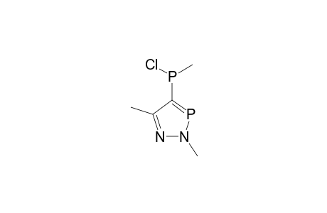 4-[CHLORO-(METHYL)-PHOSPHINO]-2,5-DIMETHYL-2H-1,2,3-SIGMA(2)-DIAZAPHOSPHOLE