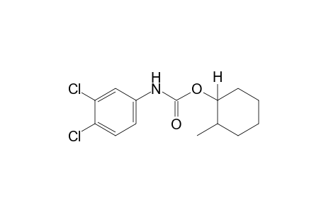 3,4-dichlorocarbanilic acid, 2-methylcyclohexyl ester