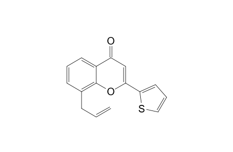 2-(2'-Thienyl)-8-allylbenzopyran-4-oneone