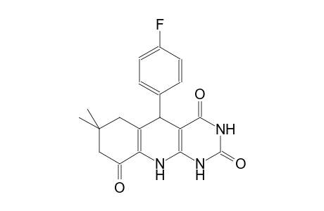 pyrimido[4,5-b]quinoline-2,4,9(3H)-trione, 5-(4-fluorophenyl)-1,5,6,7,8,10-hexahydro-7,7-dimethyl-