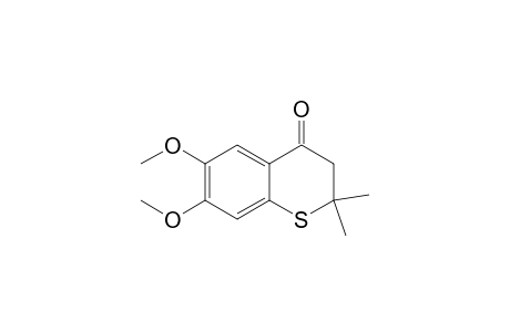 2,3-DIHYDRO-6,7-DIMETHOXY-2,2-DIMETHYL-4H-1-BENZOTHIOPYRAN-4-ONE