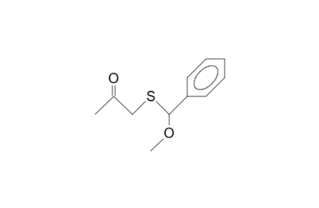 (.alpha.-Methoxy-benzylthio)-acetone