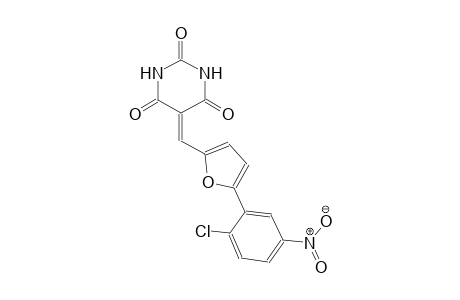 5-{[5-(2-chloro-5-nitrophenyl)-2-furyl]methylene}-2,4,6(1H,3H,5H)-pyrimidinetrione