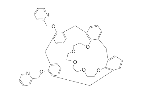 25,26-BIS-[(2-PYRIDYLMETHYL)-OXY]-27,28-CROWN-5-CALIX-[4]-ARENE,1,2-ALTERNATE-CONFORMER