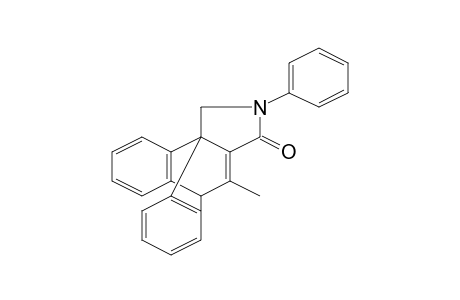 6-METHYL-3-PHENYL-3-AZA-8,9;10,11-DIBENZOTRICYCLO-[5.2.2.0(1,5)]-UNDECA-5,8,10-TRIEN-4-ONE