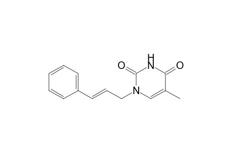 5-methyl-1-[(E)-3-phenylprop-2-enyl]pyrimidine-2,4-quinone