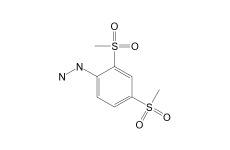 [2,4-bis(methylsulfonyl)phenyl]hydrazine