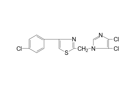 4-(p-chlorophenyl)-2-[(4,5-dichloroimidazol-1-yl)methyl]thiazole