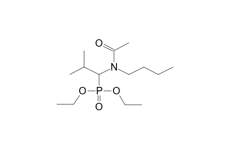 O,O-DIETHYL-ALPHA-(N-BUTYLACETAMIDO)ISOBUTYLPHOSPHONATE