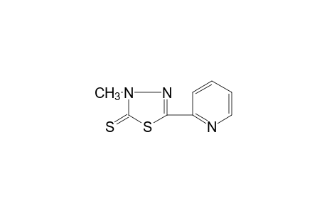 4-methyl-2-(2-pyridyl)-delta square-1,3,4-thiadiazoline-5-thione