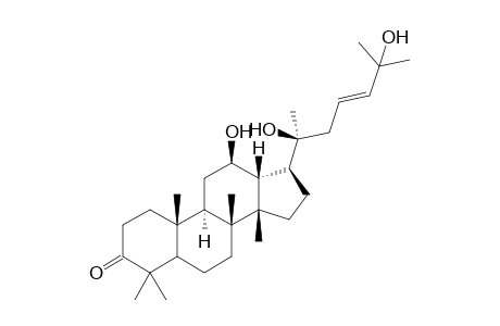 12.beta.,20S,25-Trihydroxy-dammar-23-en-3-one