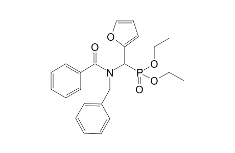 Diethyl 2-[(N-benzoyl-N-benzyl)aminofuryl]methylphosphonate