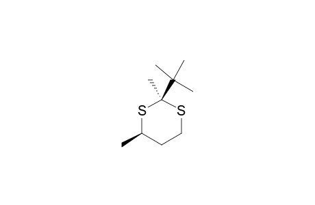 R-2-TERT.-BUTYL-2,CIS-4-DIMETHYL-1,3-DITHIANE