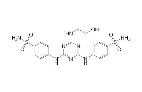 N4,N4'-[6-(2-hydroxyethylamino)-s-triazine-2,4-diyl]bissulfanilamide