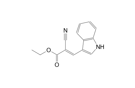 Ethyl(2E)-2-cyano-3-(1H-indolyl-3-yl)acrylate