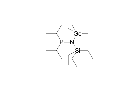 N-TRIETHYLSILYL-N-TRIMETHYLGERMYL-P,P-DIISOPROPYLAMINOPHOSPHINE