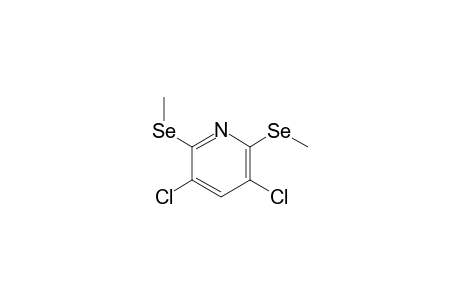 3,5-Dichloro-2,6-bis(methylselenenyl)pyridine