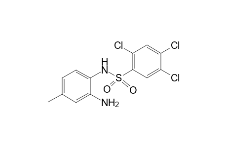 Benzenamine, 2-(2,4,5-trichlorophenylsulfonylamino)-5-methyl-