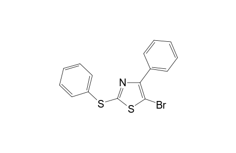 5-Bromo-4-phenyl-2-phenylsulfanyl-thiazole