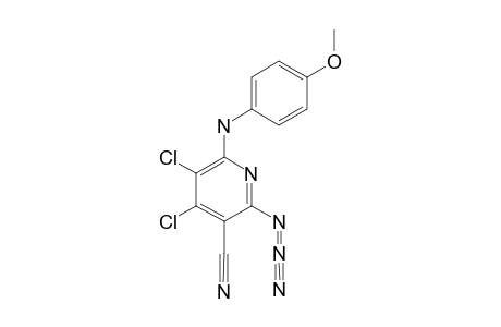 6-AZIDO-2-(4-METHOXYPHENYL)-AMINO-3,4-DICHLORO-5-CYANOPYRIDINE