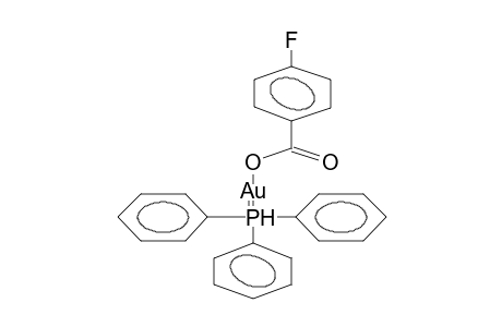 TRIPHENYLPHOSPHINEGOLD PARA-FLUOROBENZOATE