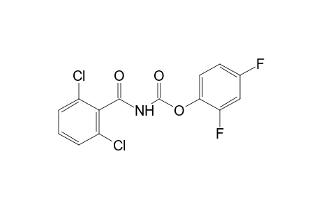 (2,6-dichlorobenzoyl)carbamic acid, 2,4-difluorophenyl ester