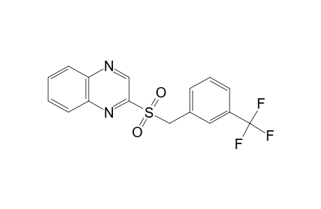 2-{[m-(TRIFLUOROMETHYL)BENZYL]SULFONYL}QUINOXALINE