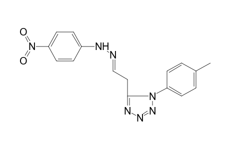 1-p-tolyl-1H-tetrazole-5-acetaldehyde, (p-nitrophenyl)hydrazone