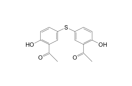 1-[5-(3-Acetyl-4-hydroxyphenylthio)-2-hydroxyphenyl]ethanone