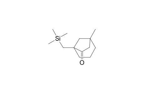 3-((Trimethylsilyl)methyl)-5-methyl-3,5-(1-oxoethano)cyclohexane