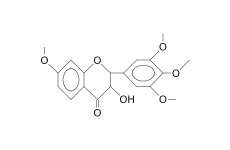 7,3',4',5'-TETRAMETHOXY-FLAVANONOL