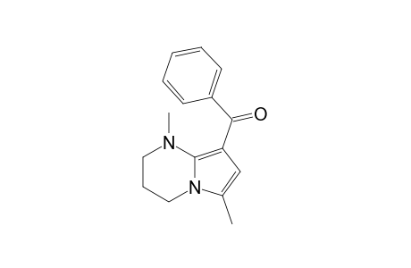 8-Benzoyl-1,6-dimethyl-1,2,3,4-tetrahydro-1H-pyrrolo[1,2-a]pyrimidine