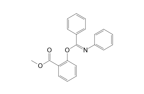 salicylic acid, methyl ester, N-phenylbenzimidate