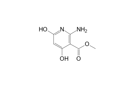 3-Pyridinecarboxylic acid, 2-amino-4,6-dihydroxy-, methyl ester